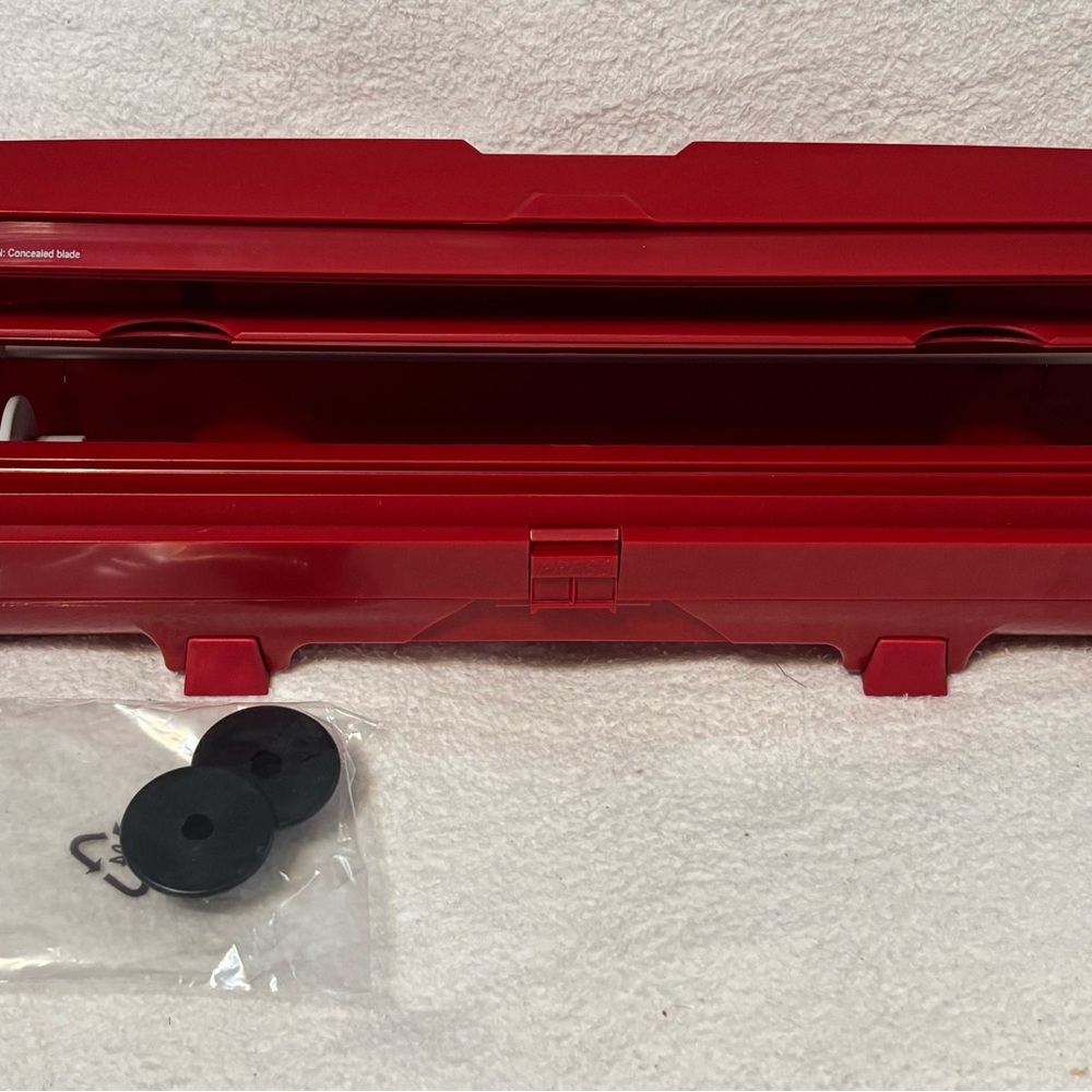 Red Kitchen Tool Storage Box - Picture 1 of 4
